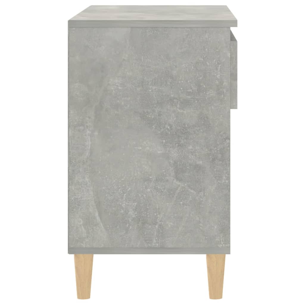 Scarpiera Grigio Cemento 70x36x60 cm in Legno Multistrato - homemem39