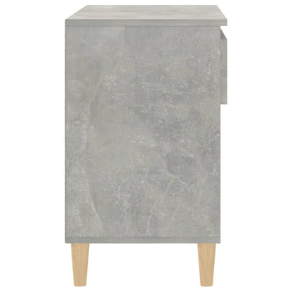 Scarpiera Grigio Cemento 70x36x60 cm in Legno Multistrato - homemem39