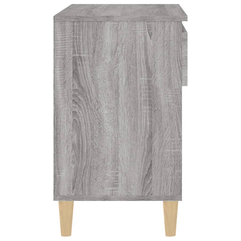 Scarpiera Grigio Sonoma 70x36x60 cm in Legno Multistrato - homemem39