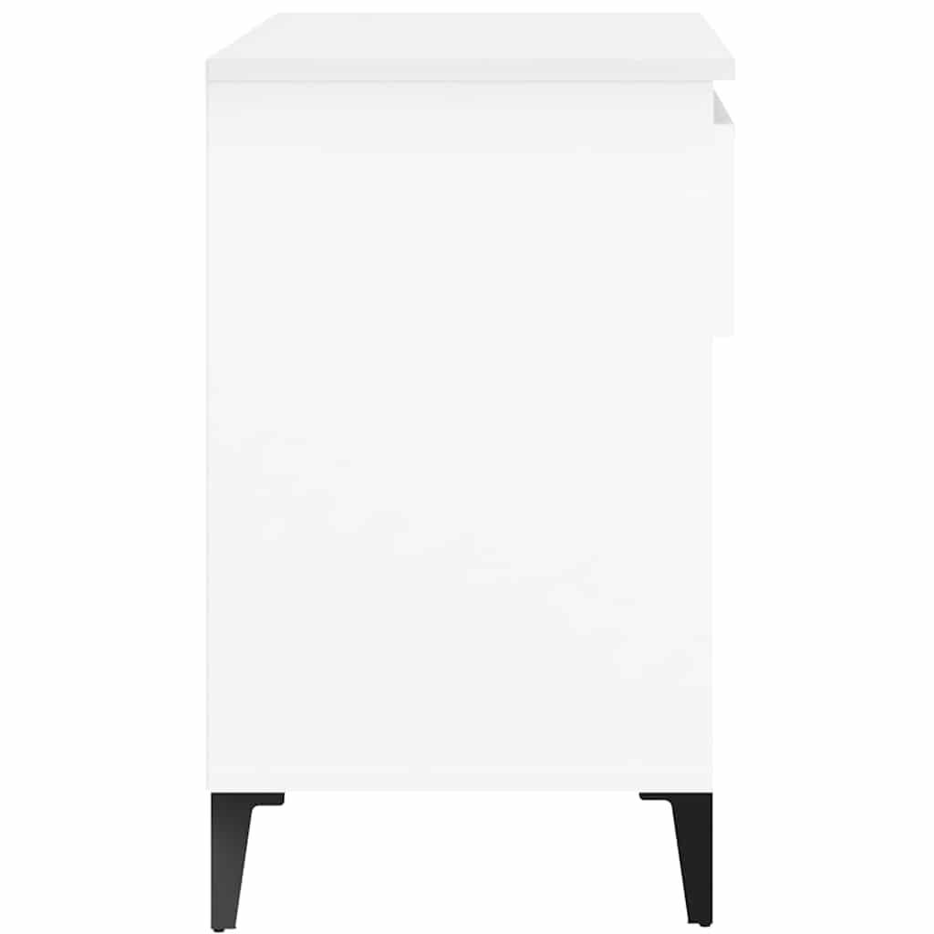 Scarpiera Bianca 70x36x60 cm in Legno Multistrato