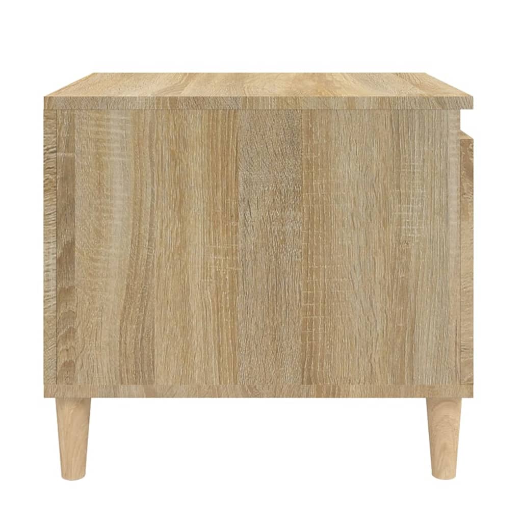 Tavolino da Salotto Rovere Sonoma 100x50x45cm Legno Multistrato | homemem39
