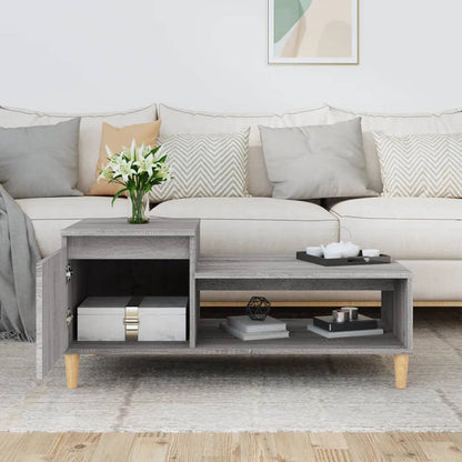Tavolino da Salotto grigio sonoma 100x50x45cm Legno Multistrato | homemem39