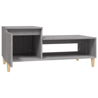 Tavolino da Salotto grigio sonoma 100x50x45cm Legno Multistrato | homemem39