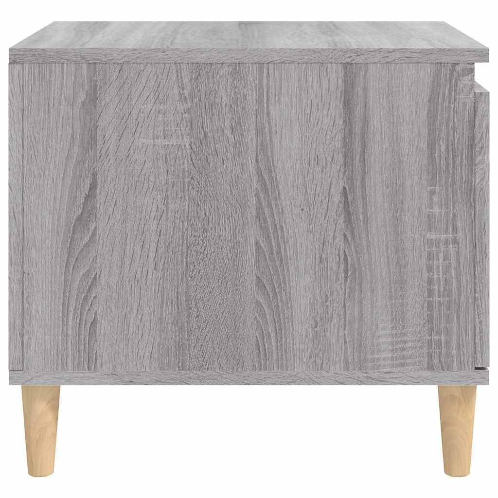 Tavolino da Salotto grigio sonoma 100x50x45cm Legno Multistrato