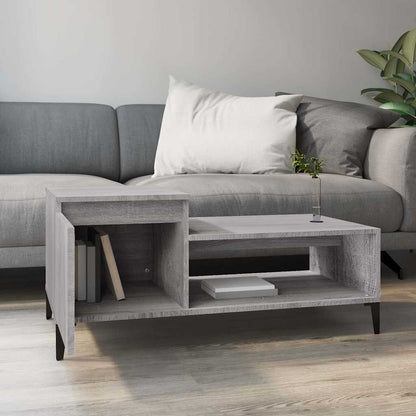 Tavolino da Salotto grigio sonoma 100x50x45cm Legno Multistrato | homemem39