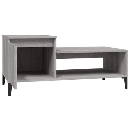Tavolino da Salotto grigio sonoma 100x50x45cm Legno Multistrato | homemem39