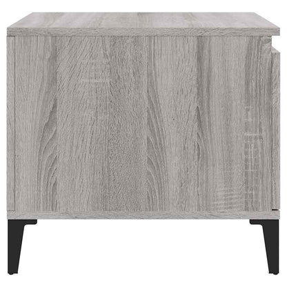 Tavolino da Salotto grigio sonoma 100x50x45cm Legno Multistrato