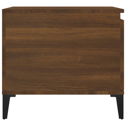 Tavolino da Salotto Rovere Marrone100x50x45cm Legno Multistrato | homemem39