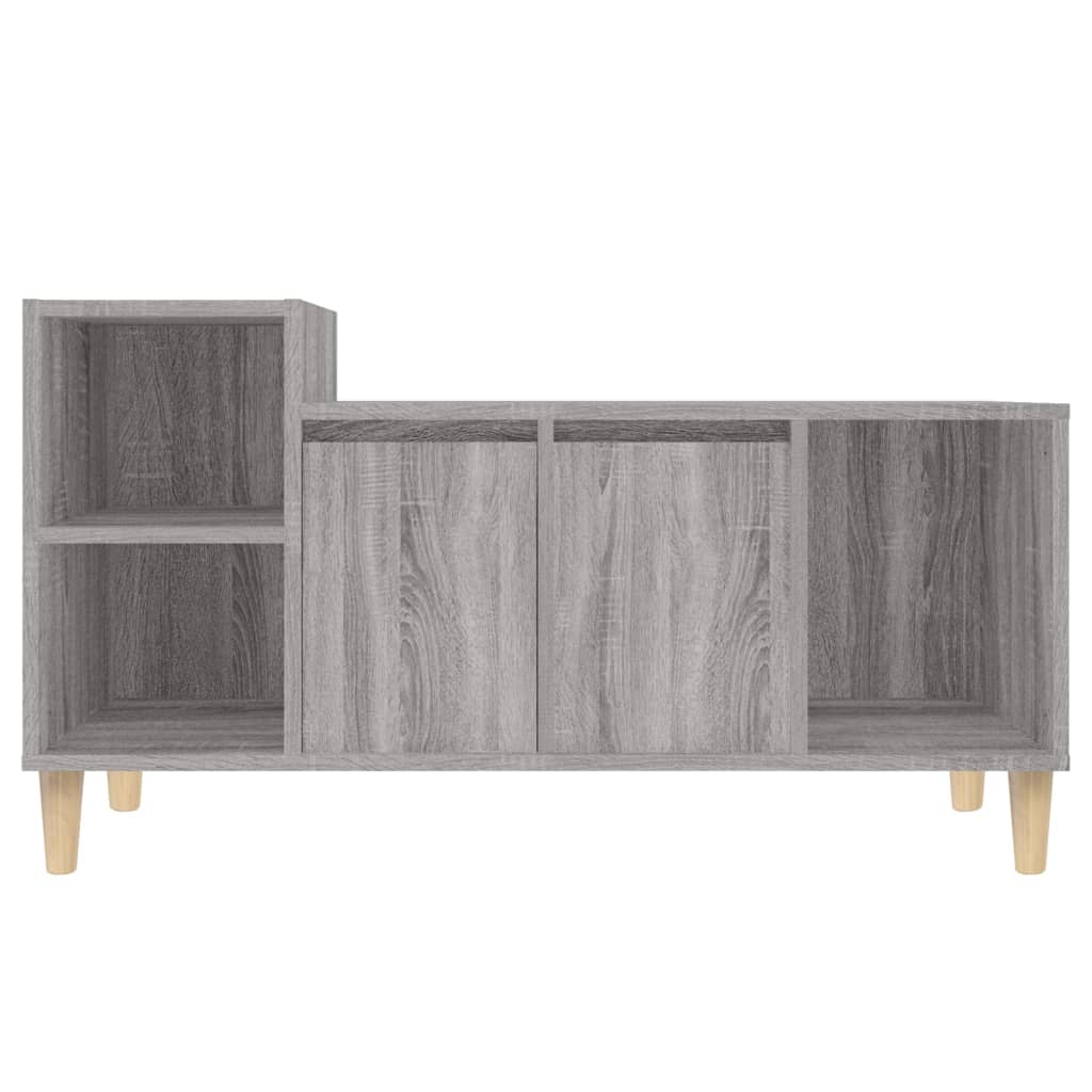 Mobile TV Grigio Sonoma 100x35x55 cm in Legno Multistrato - homemem39