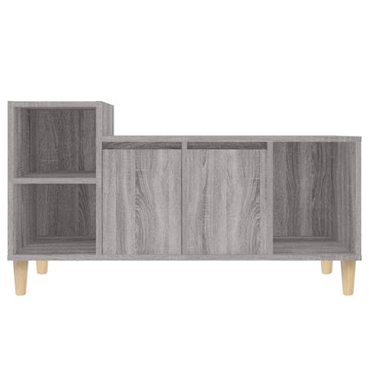 Mobile TV Grigio Sonoma 100x35x55 cm in Legno Multistrato - homemem39