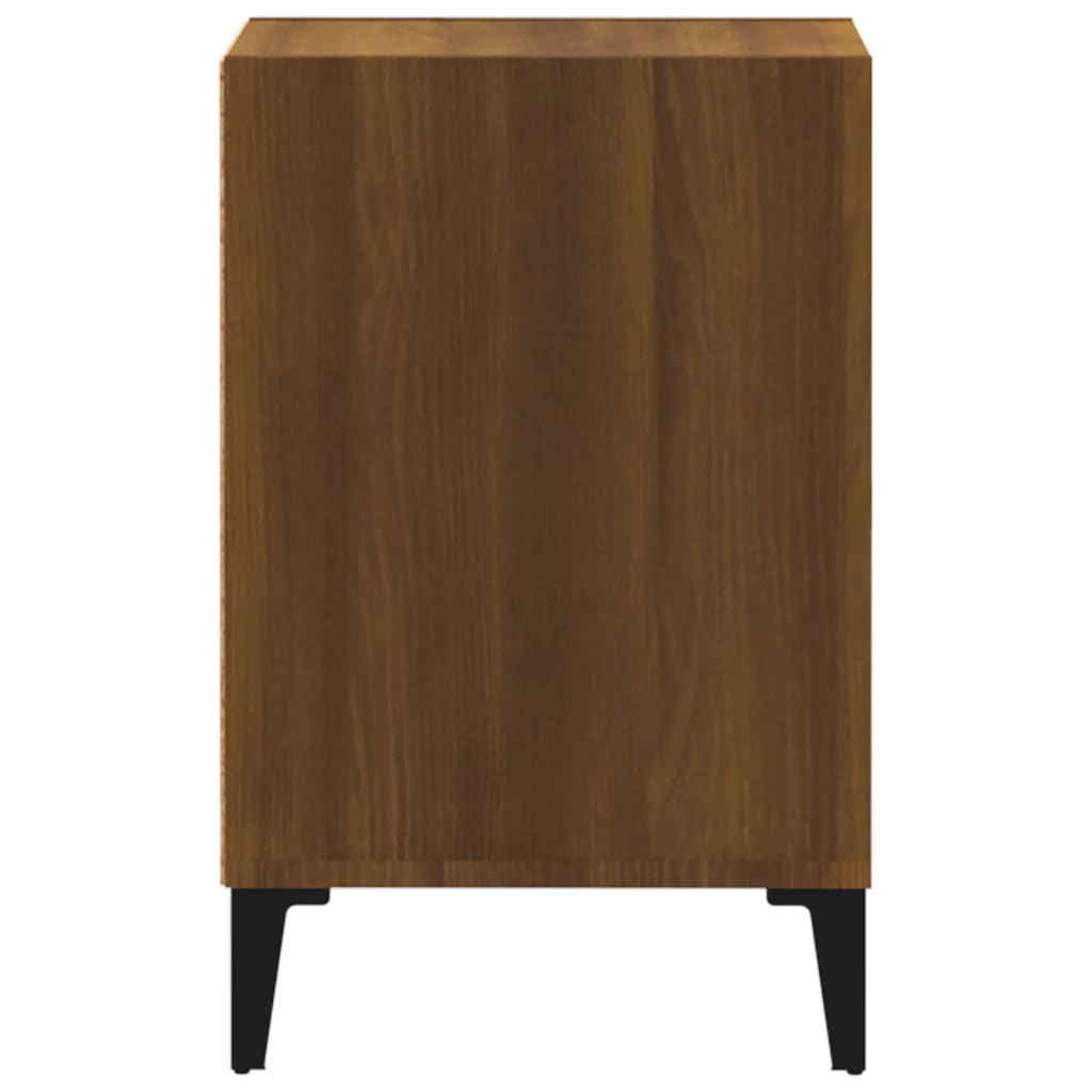Mobile TV Rovere Marrone 100x35x55 cm in Legno Multistrato