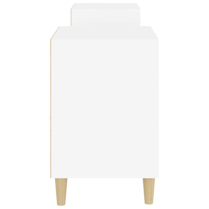 Mobile Porta TV Bianco 160x35x55 cm in Legno Multistrato