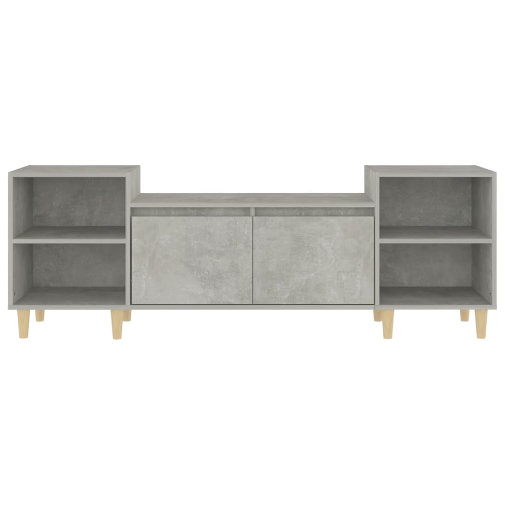 Mobile per TV Grigio Cemento 160x35x55 cm Legno Multistrato - homemem39