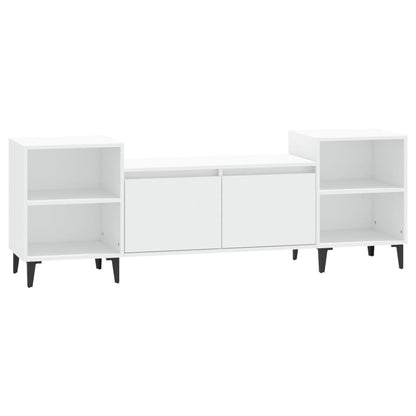 Mobile Porta TV Bianco 160x35x55 cm in Legno Multistrato - homemem39