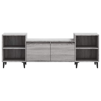 Mobile TV Grigio Sonoma 160x35x55 cm in Legno Multistrato