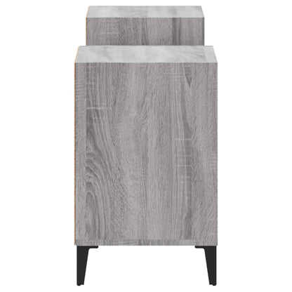 Mobile TV Grigio Sonoma 160x35x55 cm in Legno Multistrato