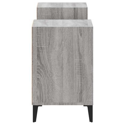 Mobile TV Grigio Sonoma 160x35x55 cm in Legno Multistrato
