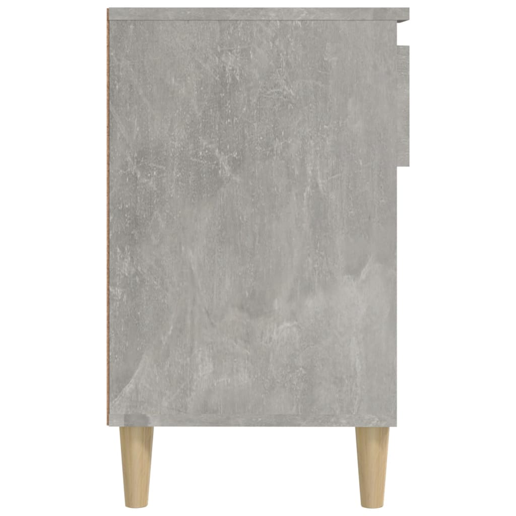 Scarpiera Grigio Cemento 102x36x60 cm in Legno Multistrato - homemem39