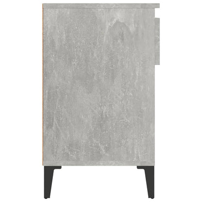 Scarpiera Grigio Cemento 102x36x60 cm in Legno Multistrato - homemem39