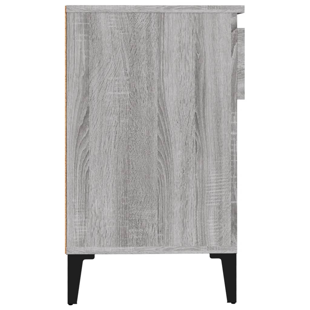 Scarpiera Grigio Sonoma 102x36x60 cm in Legno Multistrato - homemem39