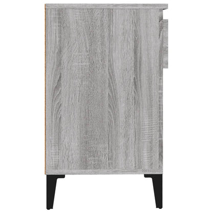 Scarpiera Grigio Sonoma 102x36x60 cm in Legno Multistrato - homemem39