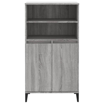 Credenza Grigio Sonoma 60x36x110 cm in Legno Multistrato - homemem39