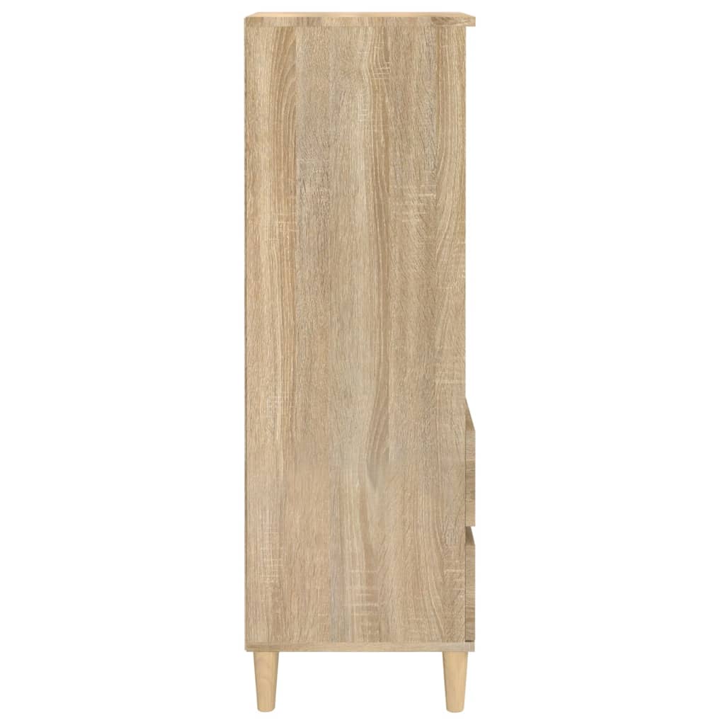 Credenza Rovere Sonoma 40x36x110 cm in Legno Multistrato | homemem39