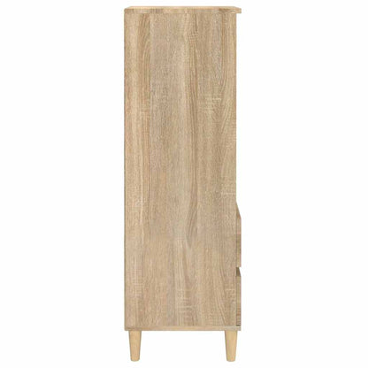 Credenza Rovere Sonoma 40x36x110 cm in Legno Multistrato