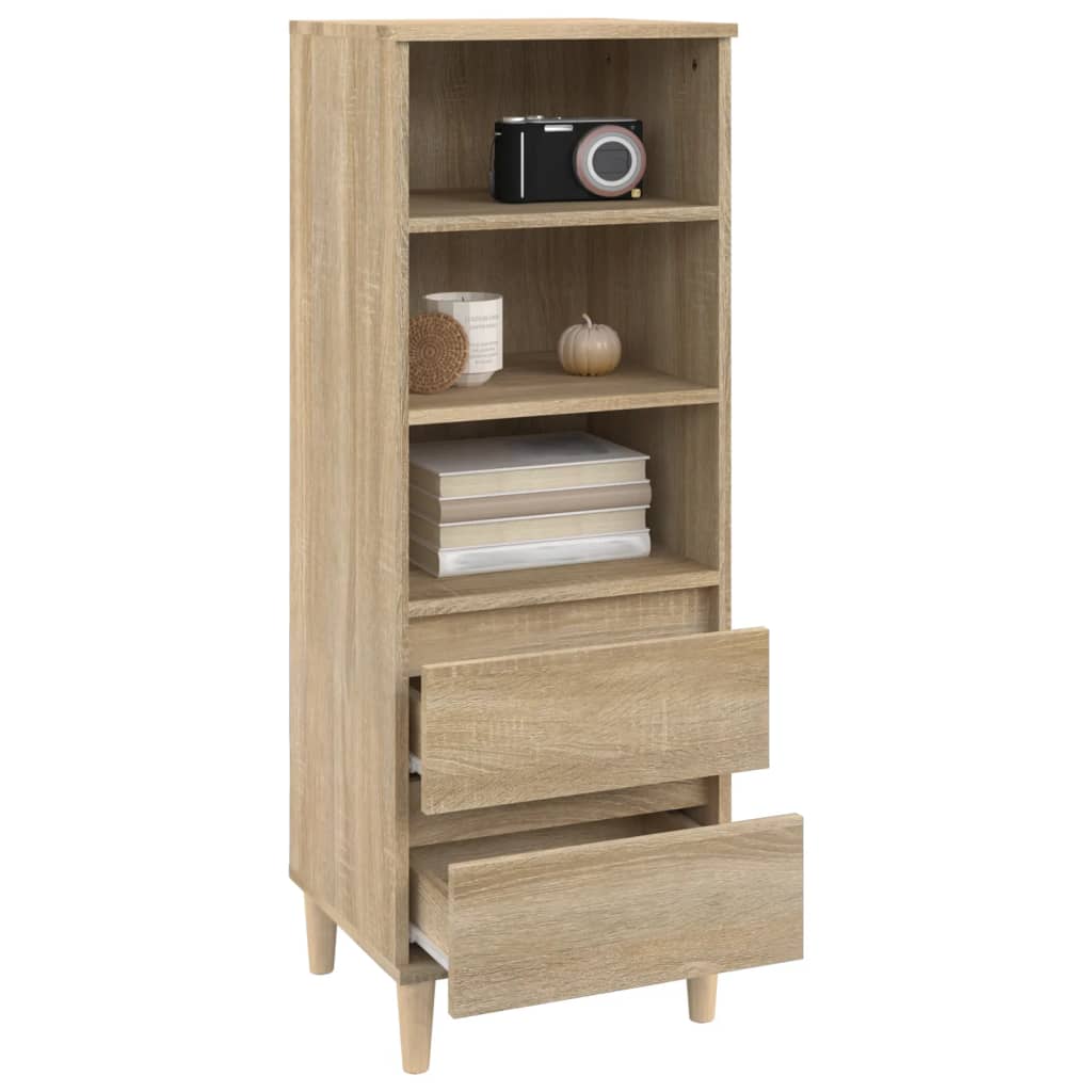 Credenza Rovere Sonoma 40x36x110 cm in Legno Multistrato | homemem39