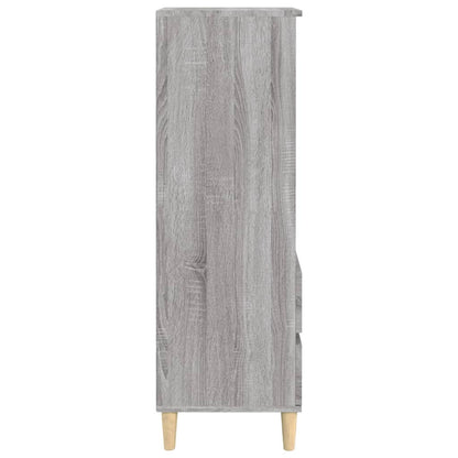 Credenza Grigio Sonoma 40x36x110 cm in Legno Multistrato - homemem39