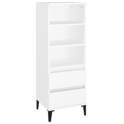 Credenza Bianco 40x36x110 cm in Legno Multistrato - homemem39