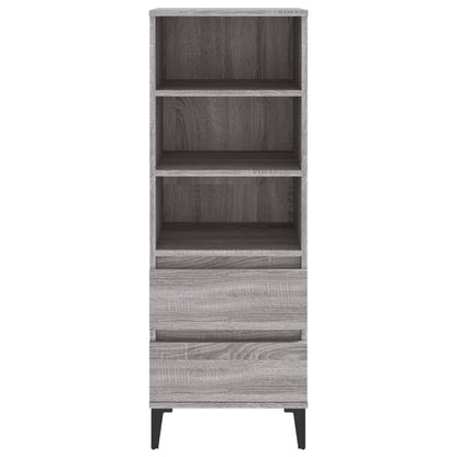 Credenza Grigio Sonoma 40x36x110 cm in Legno Multistrato - homemem39