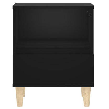 Comodini 2 pz Nero 40x35x50 cm - homemem39
