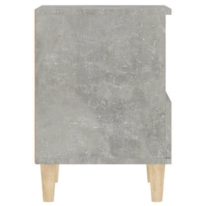 Comodino Grigio Cemento 40x35x50 cm - homemem39