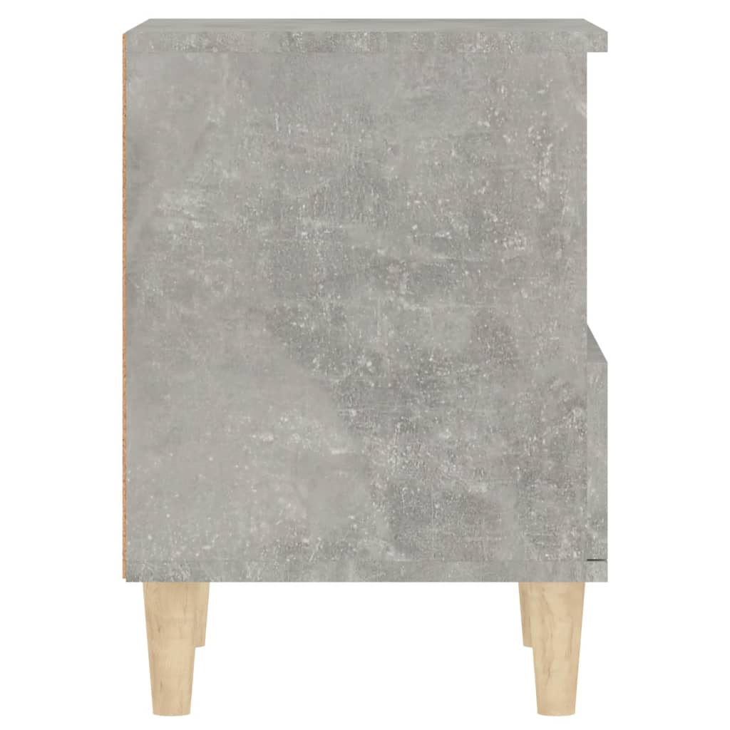 Comodini 2 pz Grigio Cemento 40x35x50 cm - homemem39
