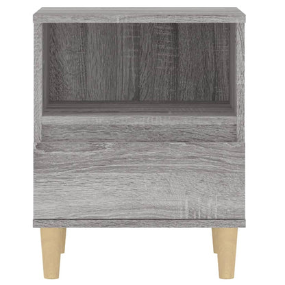 Comodino 2 pz Grigio Sonoma 40x35x50 cm - homemem39