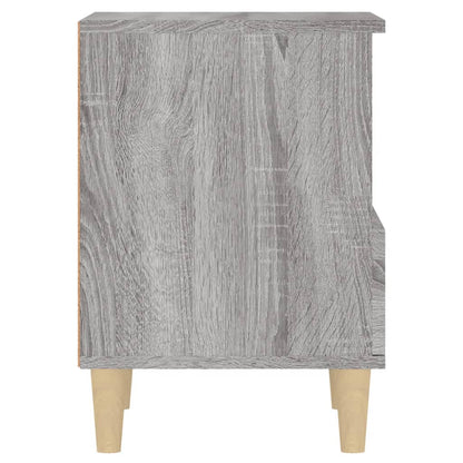 Comodino 2 pz Grigio Sonoma 40x35x50 cm - homemem39