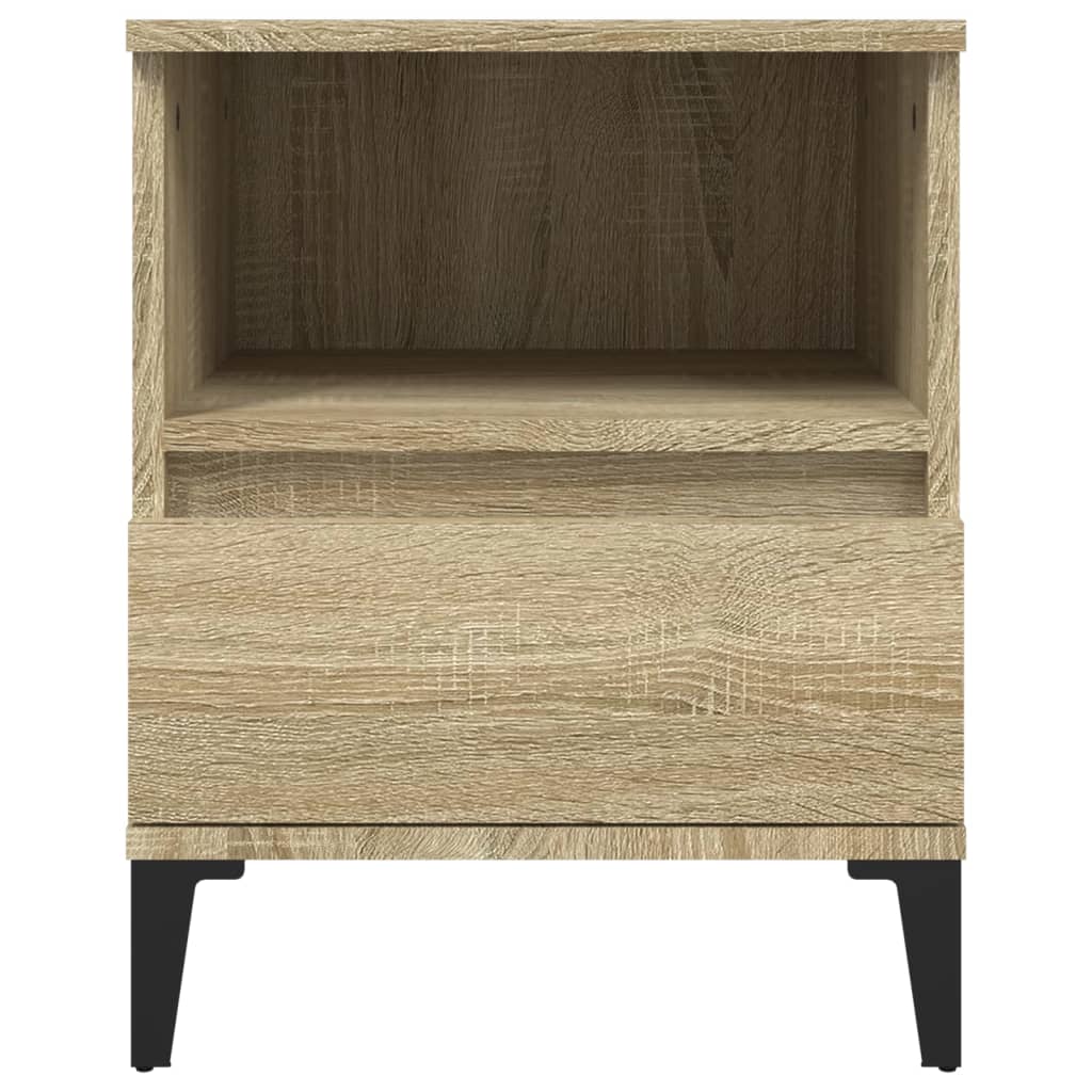 Comodino Rovere Sonoma 40x35x50 cm - homemem39