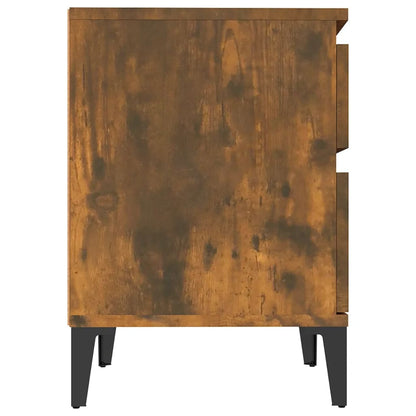 Comodino Rovere Fumo 40x35x50 cm | homemem39