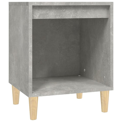 Comodini 2 pz Grigio Cemento 40x35x50 cm - homemem39