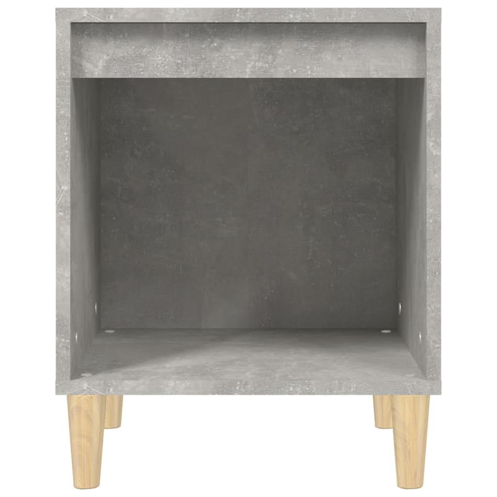 Comodini 2 pz Grigio Cemento 40x35x50 cm - homemem39