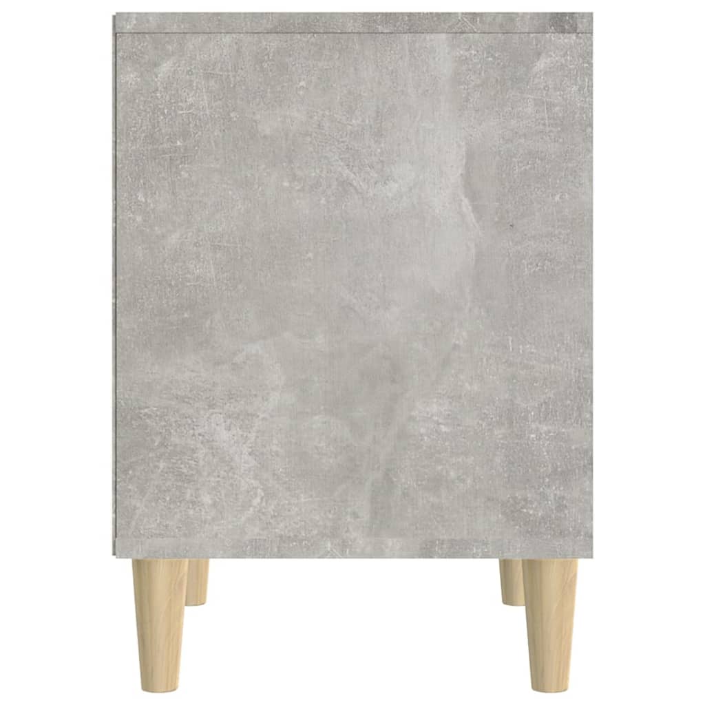 Comodini 2 pz Grigio Cemento 40x35x50 cm - homemem39