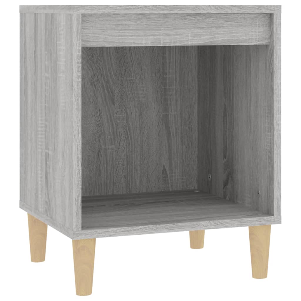Comodino 2 pz Grigio Sonoma 40x35x50 cm - homemem39