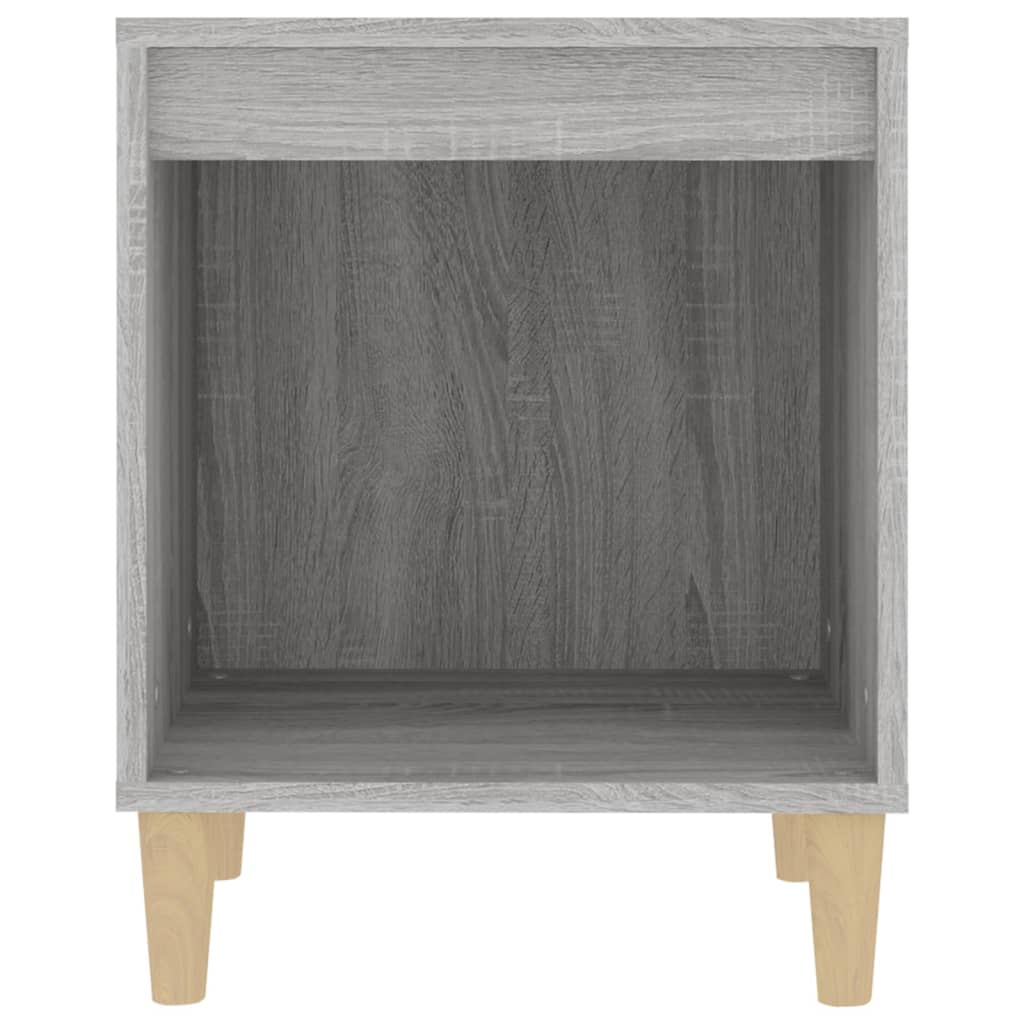 Comodino 2 pz Grigio Sonoma 40x35x50 cm - homemem39