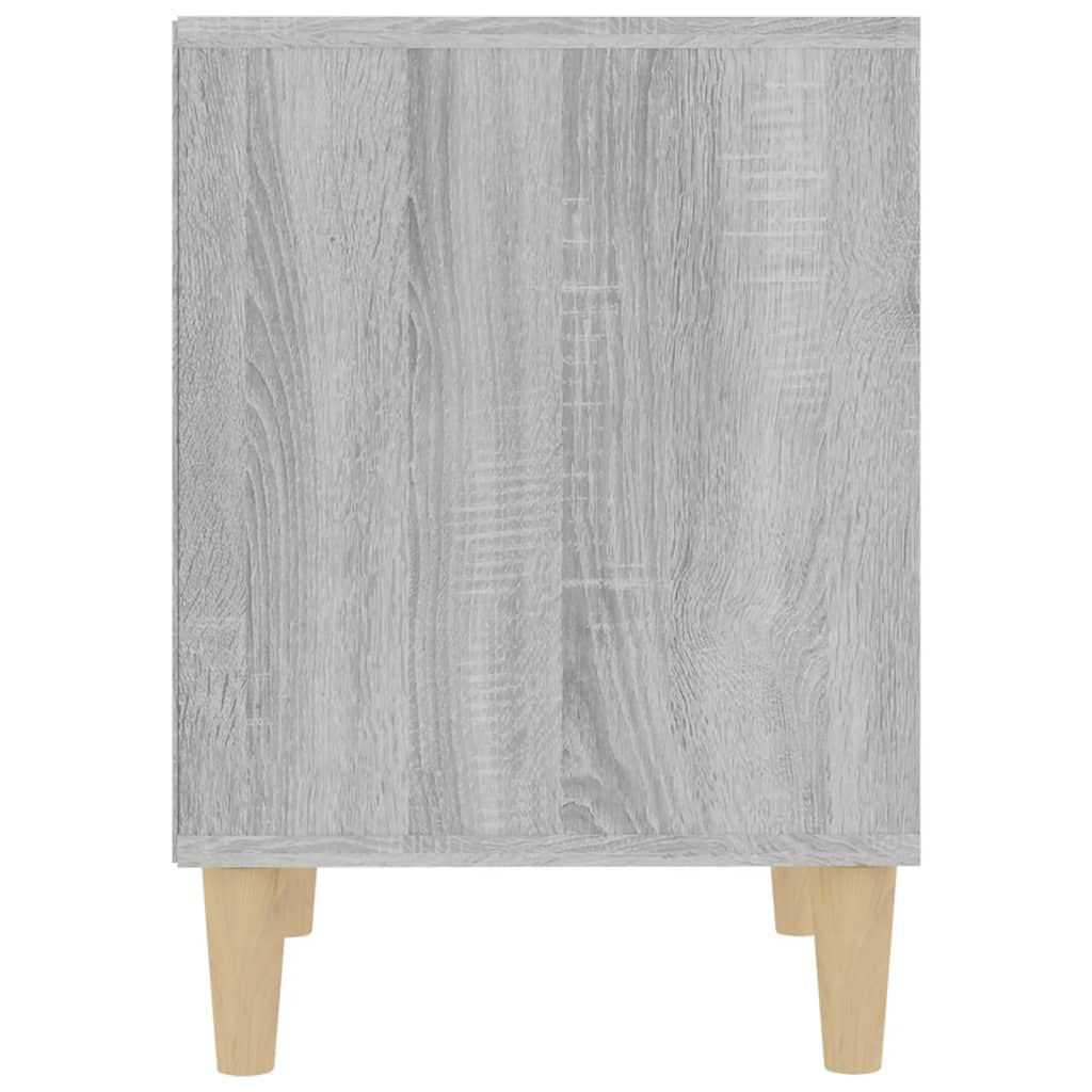 Comodino 2 pz Grigio Sonoma 40x35x50 cm - homemem39