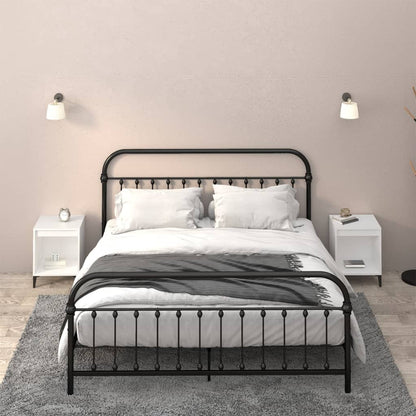 Comodini 2 pz in Bianco 40x35x50 cm - homemem39