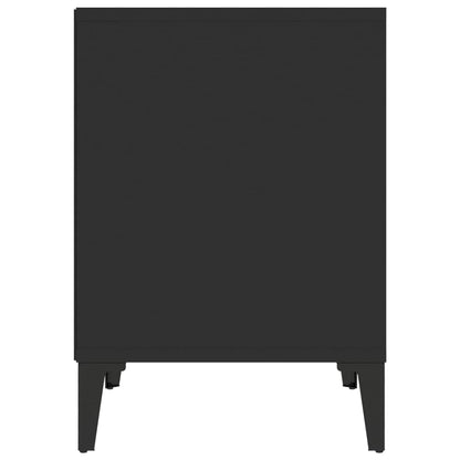 Comodini 2 pz Nero 40x35x50 cm - homemem39