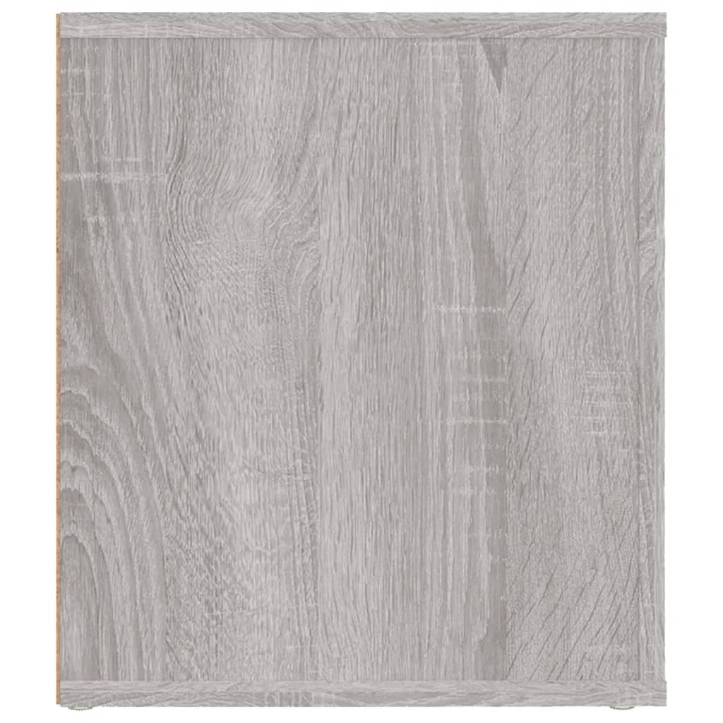 Mobile TV Grigio Sonoma 100x35x40 cm in Legno Multistrato