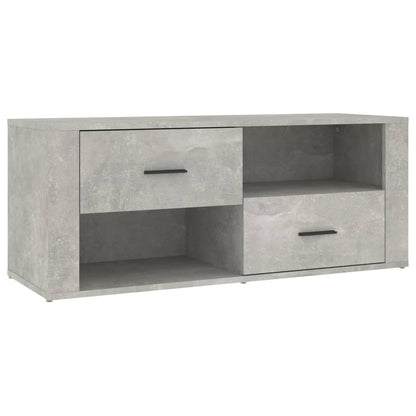 Mobile per TV Grigio Cemento 100x35x40 cm Legno Multistrato - homemem39