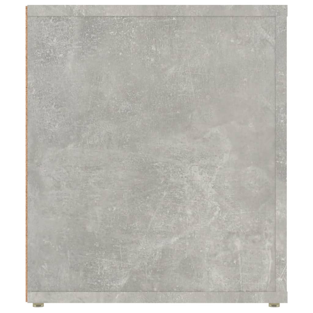 Mobile per TV Grigio Cemento 100x35x40 cm Legno Multistrato